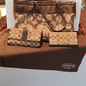 Brown Coach purse